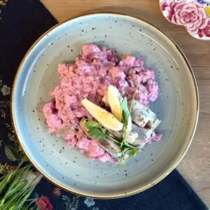 Rosolje BBQ liha ja heeringaga kg